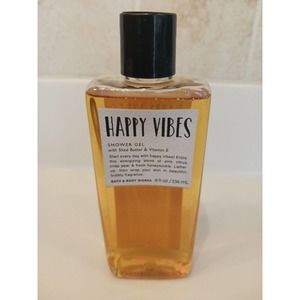 Bath & Body Works Happy Vibes Shower Gel w/Shea Butter & Vitamin E